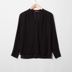 Comptoir des Cotonniers | Cream | Silk Blouse | Size 36 | Small | NWT